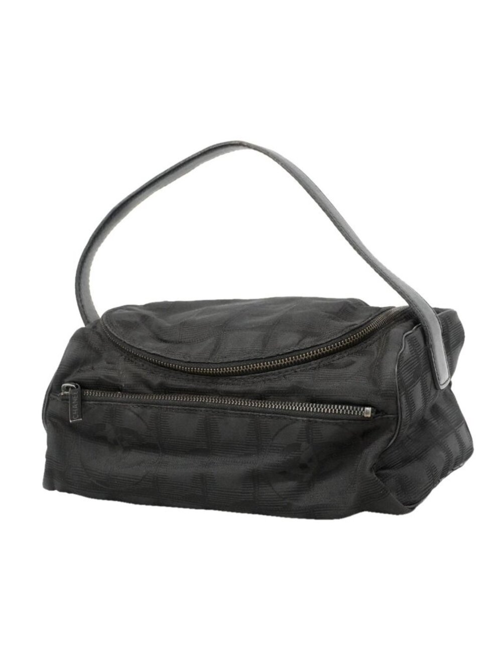 Chanel Vanity Bag New Travel Nylon Black